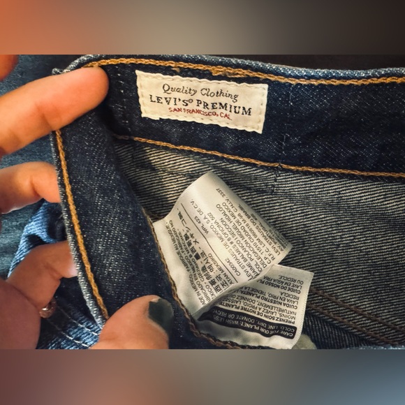 501 Levi's Premium Blue Denim - Picture 2 of 5